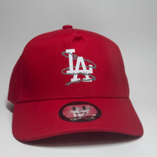 Load image into Gallery viewer, LA Barbwire Red SnapBack
